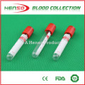 Tubo de recogida de sangre simple HENSO